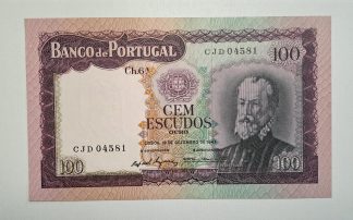 Portugal 100 Escudos 1961 NOVA