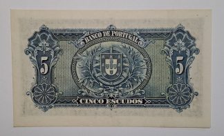 Portugal 5 Escudos 1925 Bela