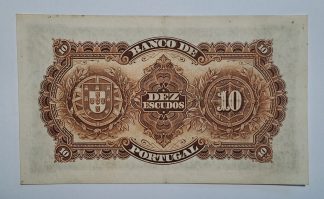 Portugal 10 Escudos 1925 Bela
