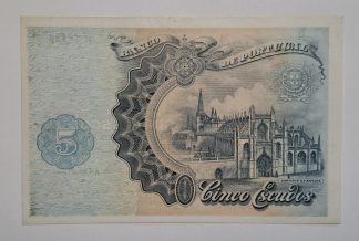 Portugal 5 Escudos 1920 Bela