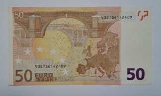 União Europeia (Espanha) 50 Euros Defeito, Quase Nova