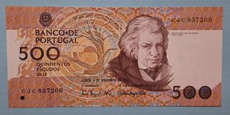 Portugal 500 Escudos 1993 Substituição (CJC) Nova