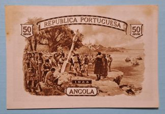 Angola 50 Centavos 1923 Quase Nova