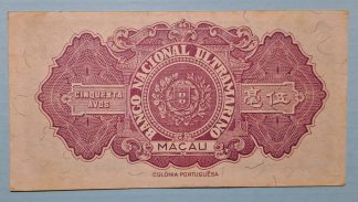 Macau 50 Avos 1946