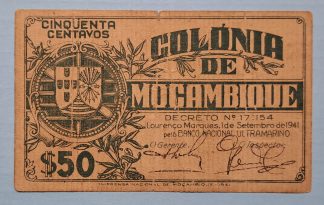 Moçambique 50 Centavos 1941