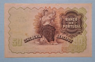 Portugal 50 Centavos 1920