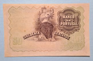 Portugal 50 Centavos 1920 Quase Nova