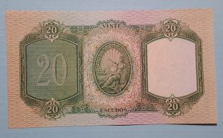Portugal 20 Escudos 1959 Quase Nova