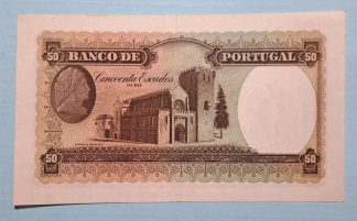 Portugal 50 Escudos 1949 Bela / Quase Nova