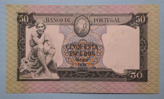 Portugal 50 Escudos 1960 Quase Nova