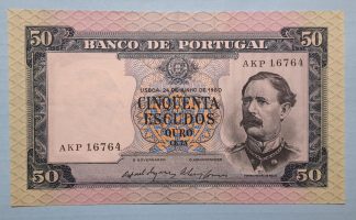 Portugal 50 Escudos 1960 Quase Nova