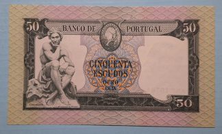 Portugal 50 Escudos 1960 Quase Nova
