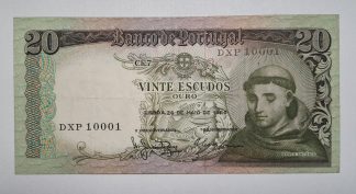 Portugal 20 Escudos 1964 Capicua