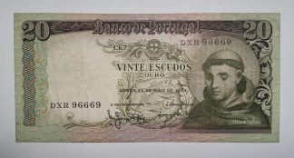 Portugal 20 Escudos 1964 Capicua