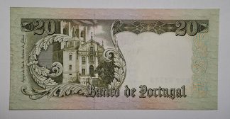 Portugal 20 Escudos 1964 Capicua Quase Nova