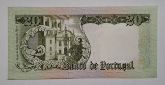Portugal 20 Escudos 1964 Capicua Quase Nova / Nova