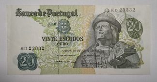 Portugal 20 Escudos 1971 Capicua Bela