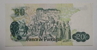 Portugal 20 Escudos 1971 Capicua Bela