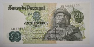 Portugal 20 Escudos 1971 Capicua Quase Nova