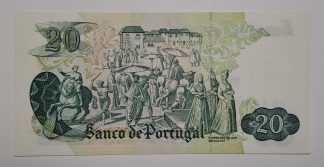 Portugal 20 Escudos 1971 Capicua Quase Nova