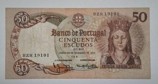 Portugal 50 Escudos 1964 Capicua
