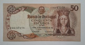 Portugal 50 Escudos 1964 Capicua