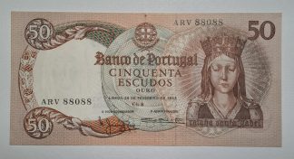 Portugal 50 Escudos 1964 Capicua Quase Nova