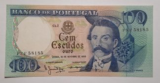 Portugal 100 Escudos 1965 Capicua Bela