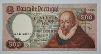 Portugal 500 Escudos 1979 Capicua Quase Nova