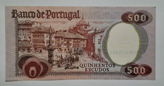 Portugal 500 Escudos 1979 Capicua Quase Nova