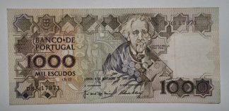 Portugal 1000 Escudos 1989 Capicua