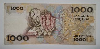 Portugal 1000 Escudos 1989 Capicua