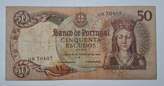 Portugal 50 Escudos 1964 Capicua