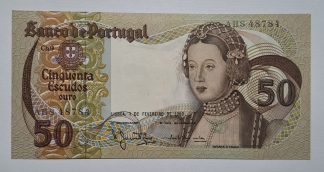 Portugal 50 Escudos 1980 Capicua Nova