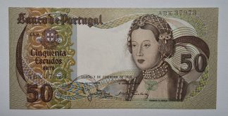 Portugal 50 Escudos 1980 Capicua Nova