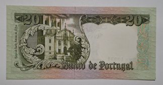 Portugal 20 Escudos 1964 Capicua Quase Nova / Nova