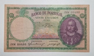 Portugal 20 Escudos 1948 Capicua
