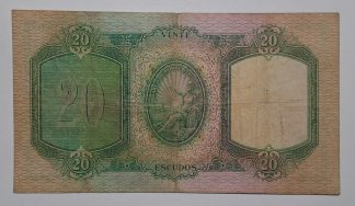 Portugal 20 Escudos 1951 Capicua