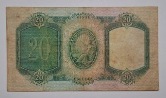 Portugal 20 Escudos 1954 Capicua