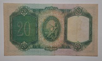 Portugal 20 Escudos 1954 Capicua