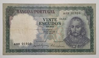 Portugal 20 Escudos 1960 Capicua