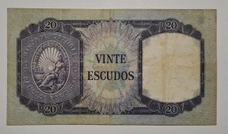 Portugal 20 Escudos 1960 Capicua