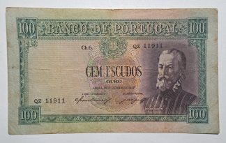 Portugal 100 Escudos 1947 Capicua
