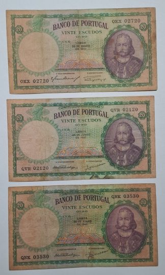 Lote Portugal 30x Capicuas Antigas