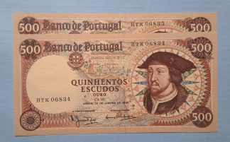 Portugal 500 escudos 1966 (2x Números Seguidos) Quase Novas