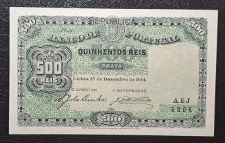 Portugal 500 Reis 1904 Nova