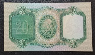 Portugal 20 Escudos 1954 Nova