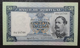 Portugal 50 Escudos 1960 Nova