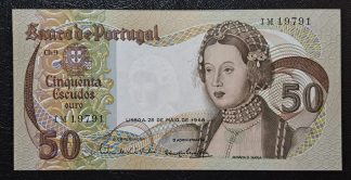 Portugal 50 Escudos 1968 Capicua Nova