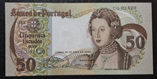 Portugal 50 Escudos 1968 Capicua Nova